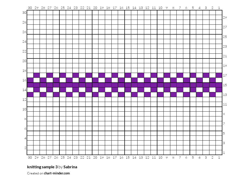 knitting sample 3