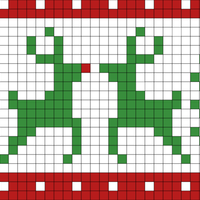 Deer and Tree mens cardigan back small