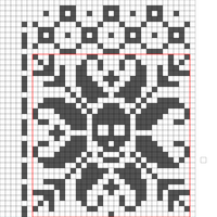 skull snowflake