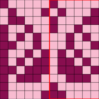 Patt. #13 (12 sts.)