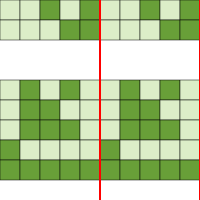 Patt. #20-21 (5 sts.)