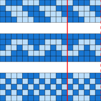 Patt. #27–35 (6 sts.)