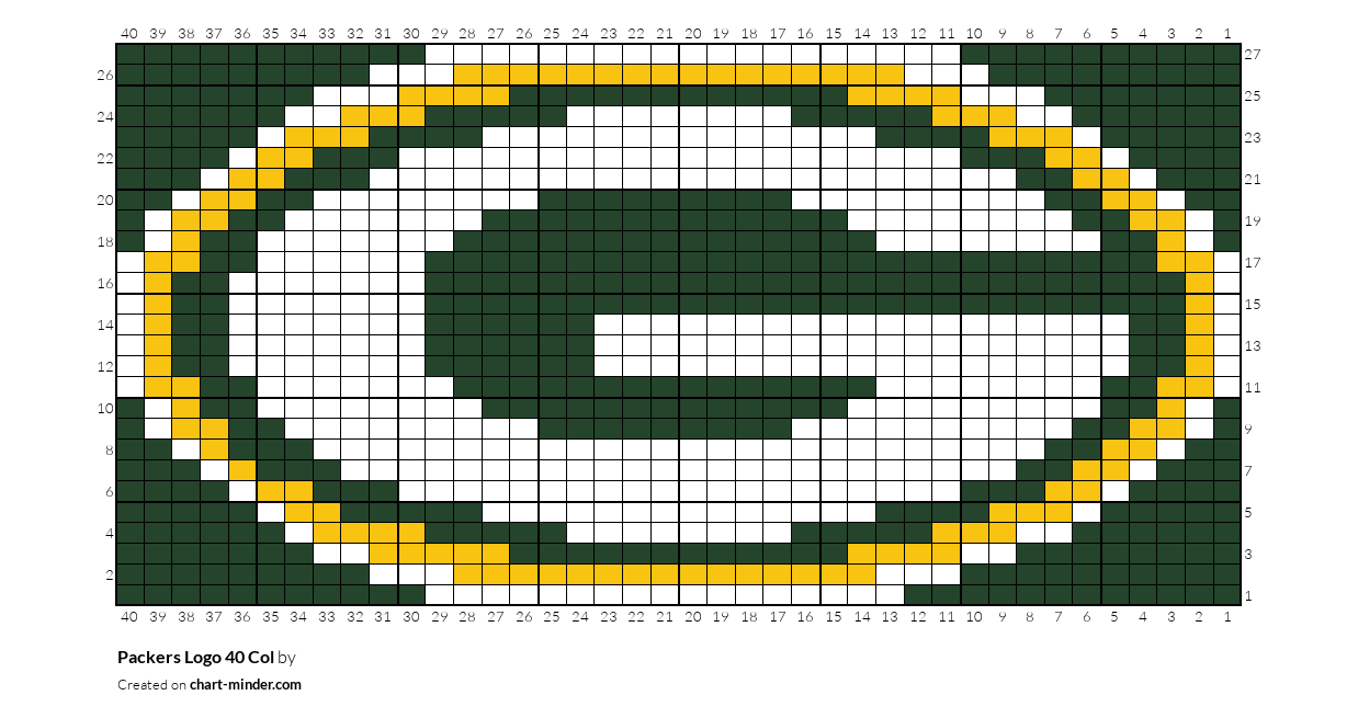 Packers Logo 40 Col