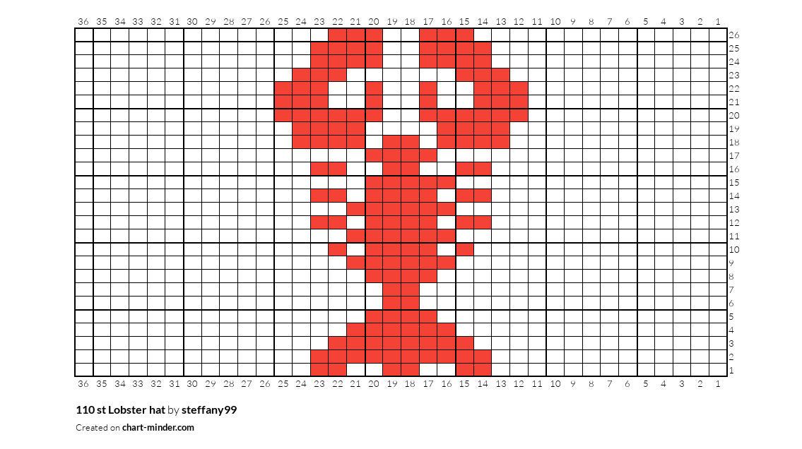110 st Lobster hat
