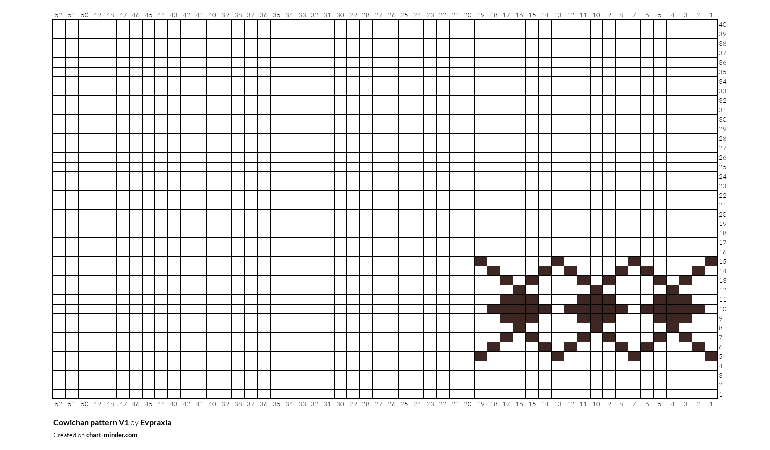 Cowichan pattern V1