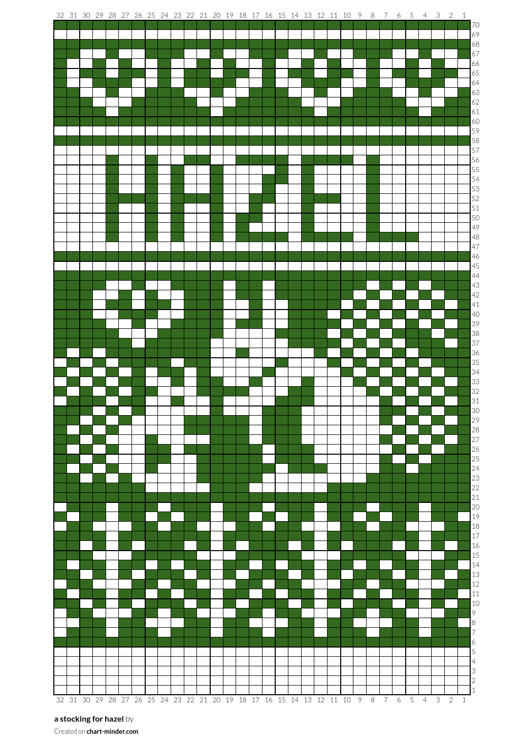 a stocking for hazel