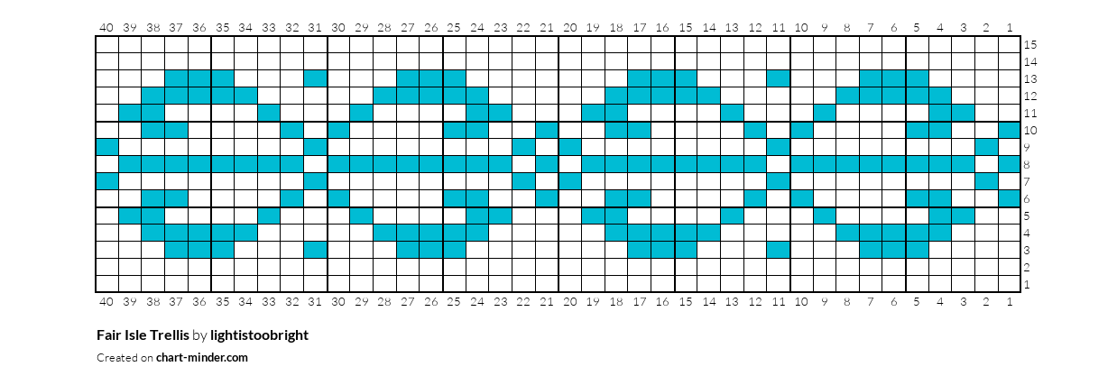 Fair Isle Trellis