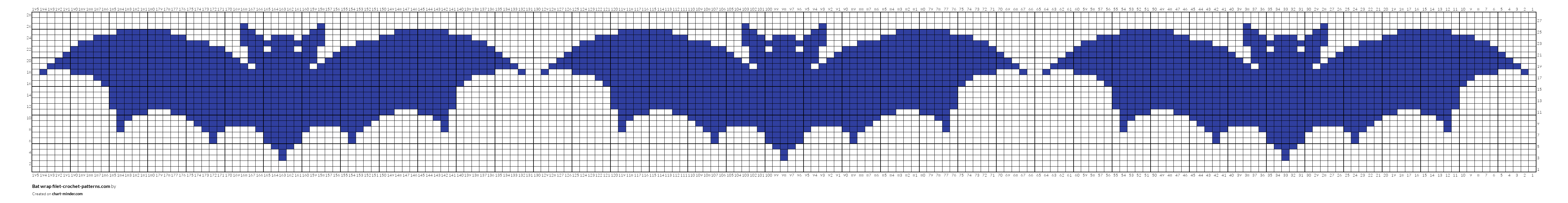 Bat wrap filet-crochet-patterns.com