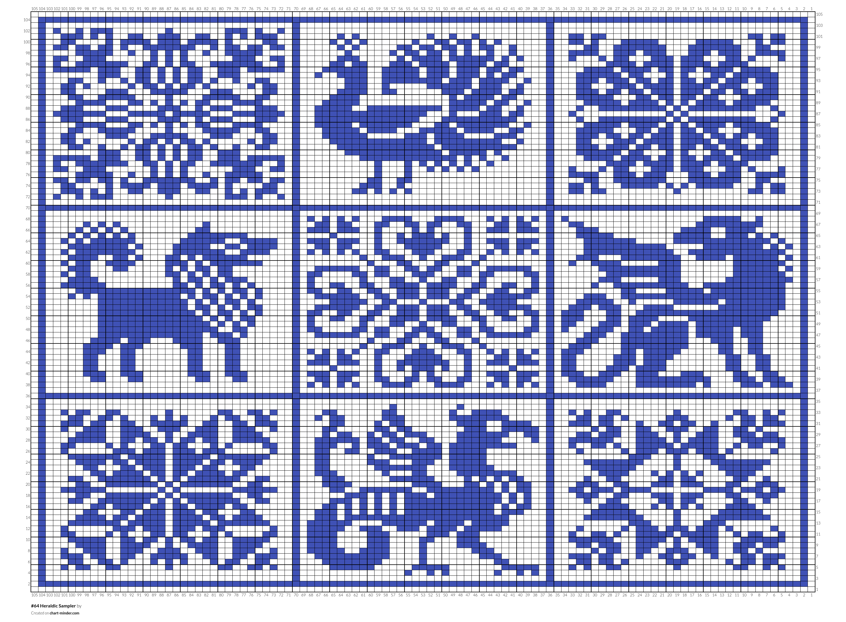 #64 Heraldic Sampler