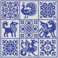 #64 Heraldic Sampler