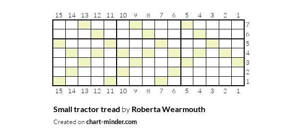 Small tractor tread