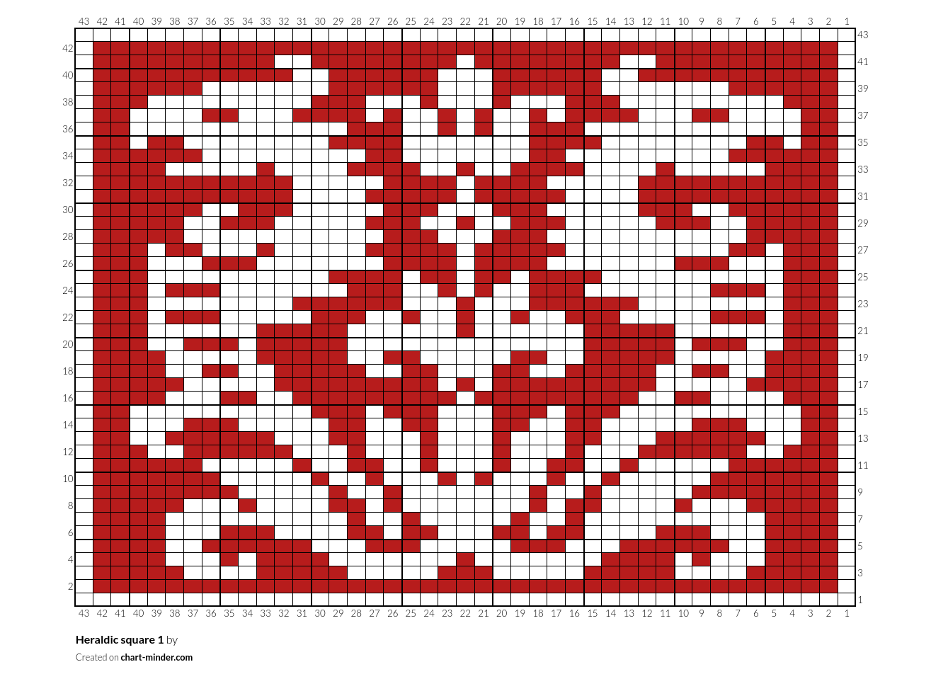 Heraldic square 1