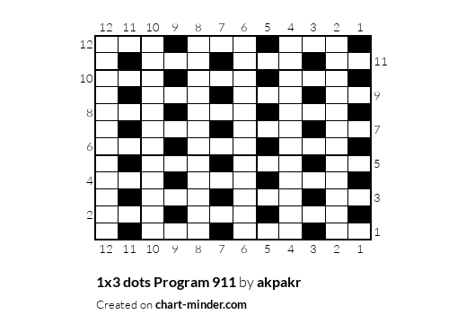 1x3 dots Program 911