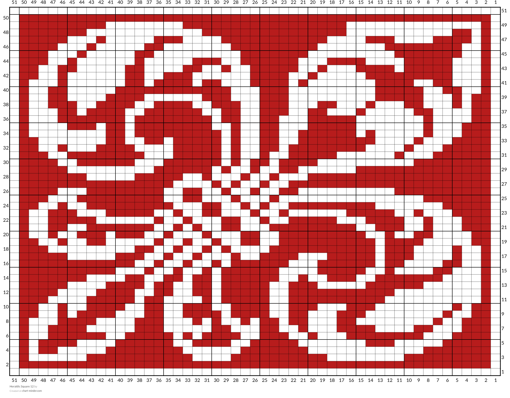 Heraldic Square 12