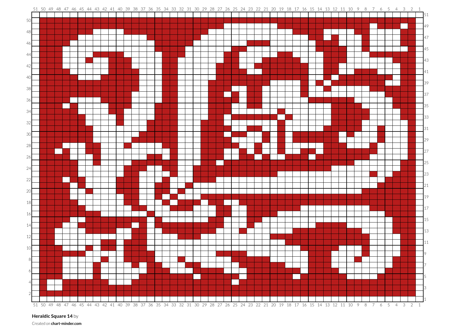 Heraldic Square 14