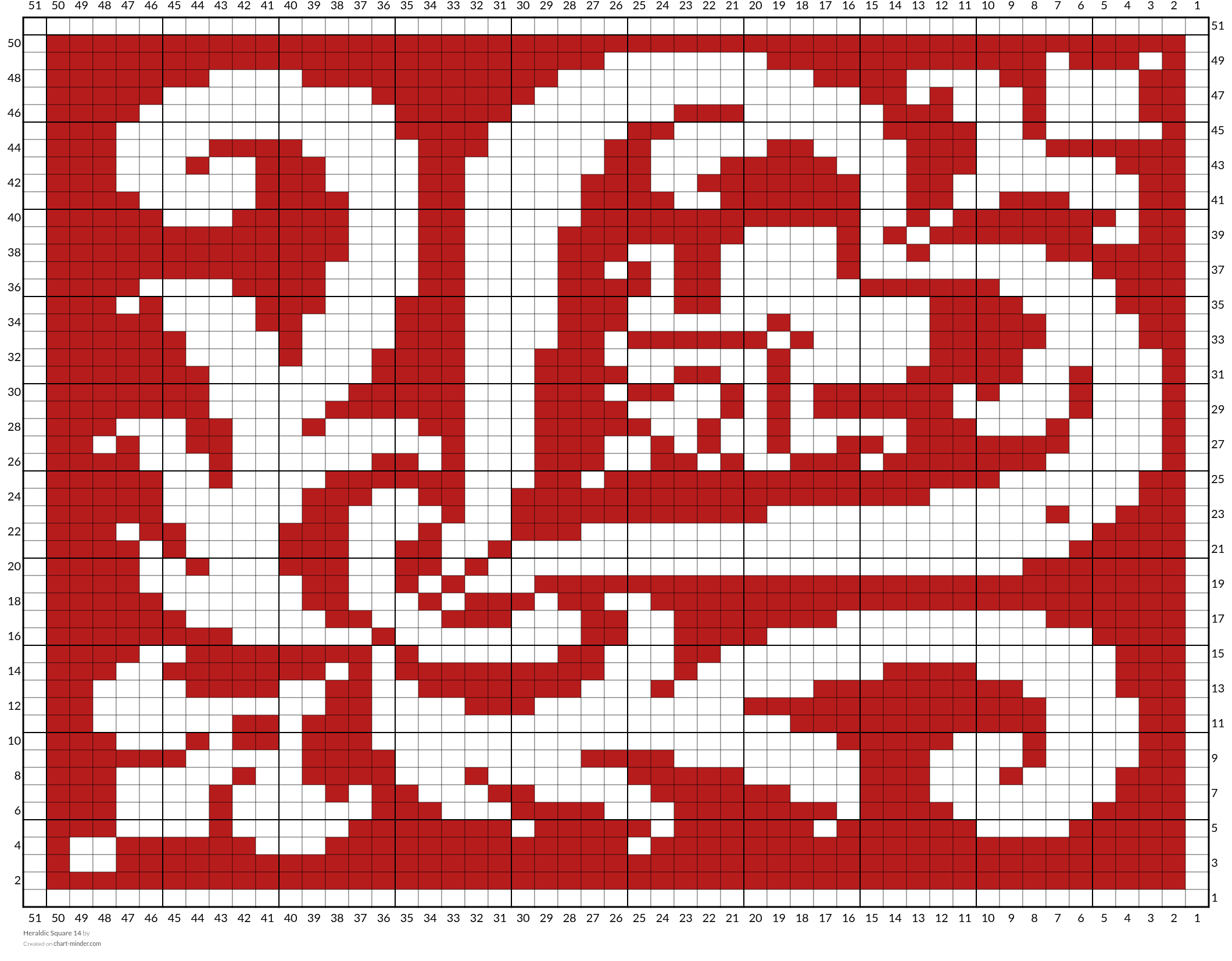 Heraldic Square 14