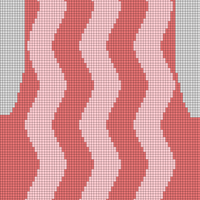 AWYR VEST - SMALL - ALPACA - WAVE - BACK