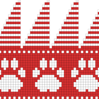 PAW PRINT - medium size for child