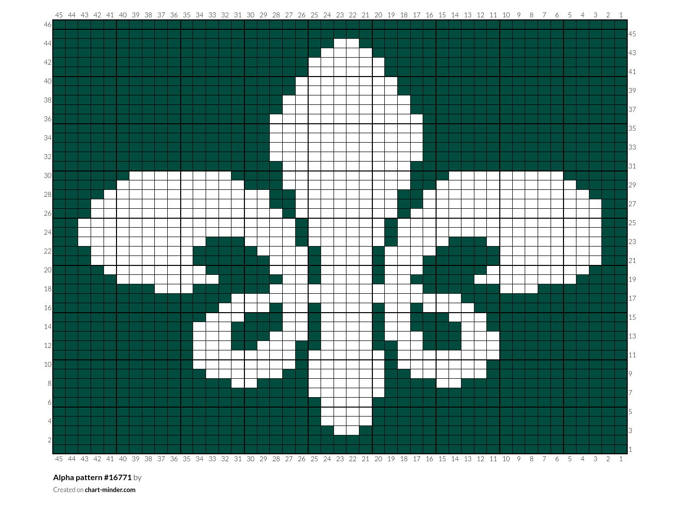 Alpha pattern #16771
