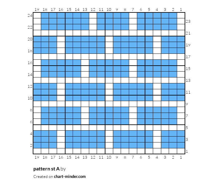 pattern st A