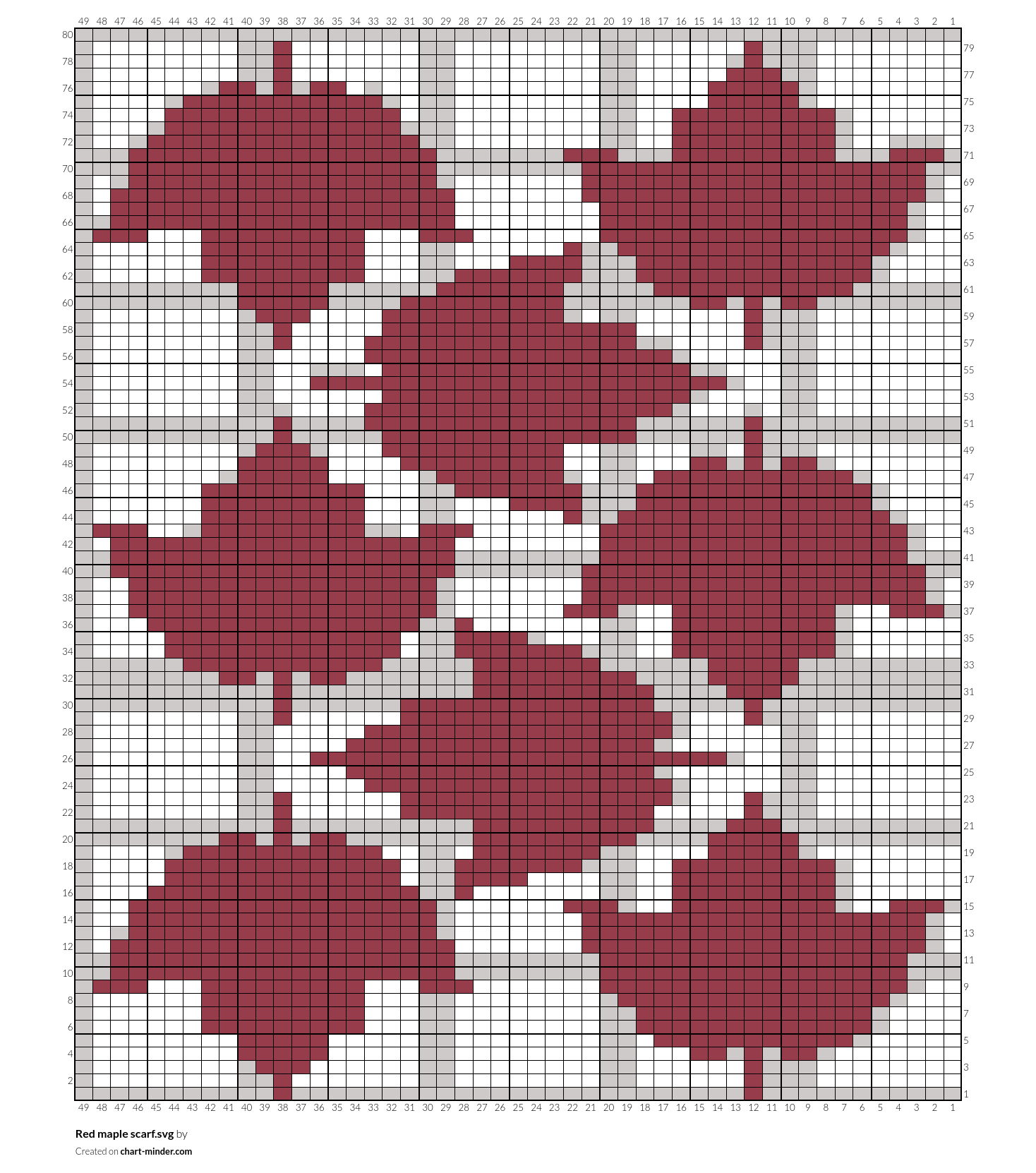 Red maple scarf.svg