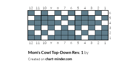 Mom's Cowl Top-Down Rev. 1
