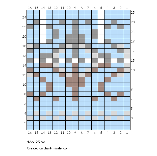 16 x 25