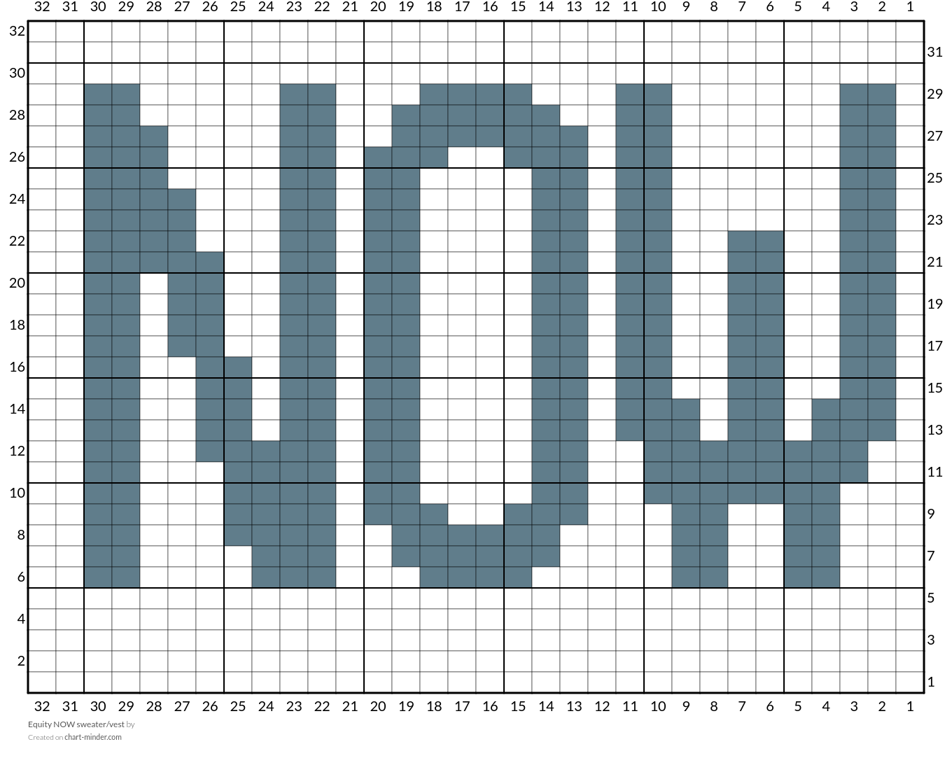 Equity NOW sweater/vest