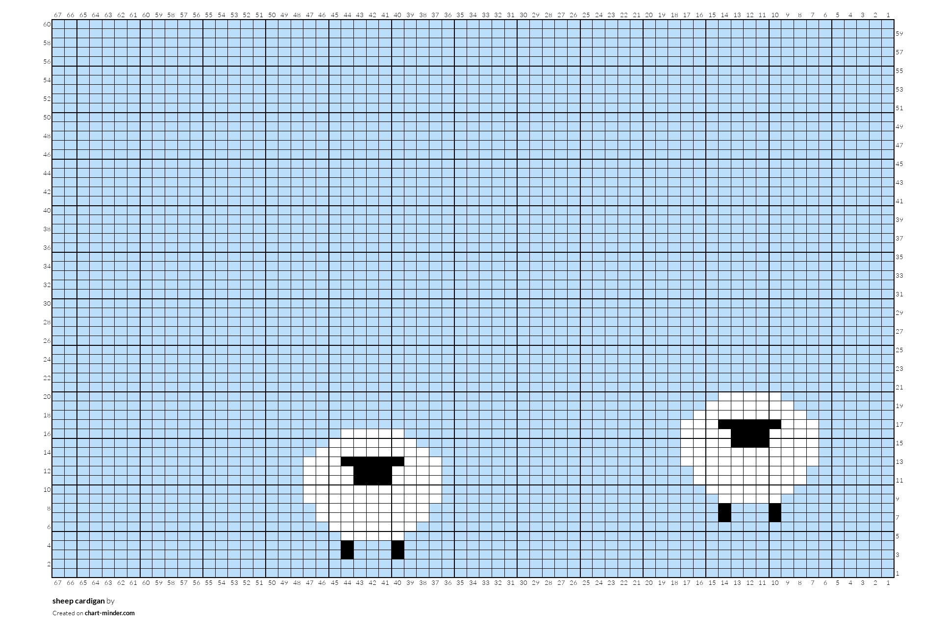sheep cardigan