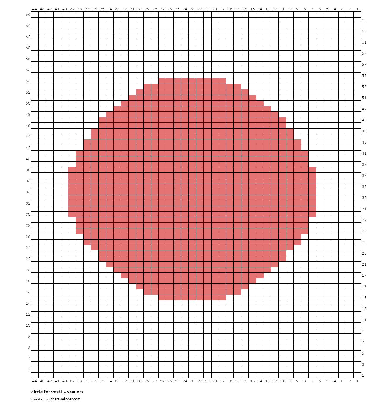 circle for vest