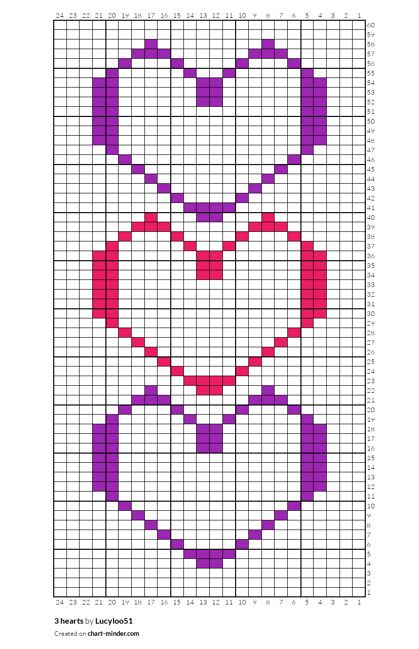 3 hearts 