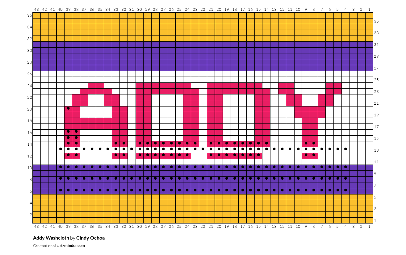 Addy Washcloth 