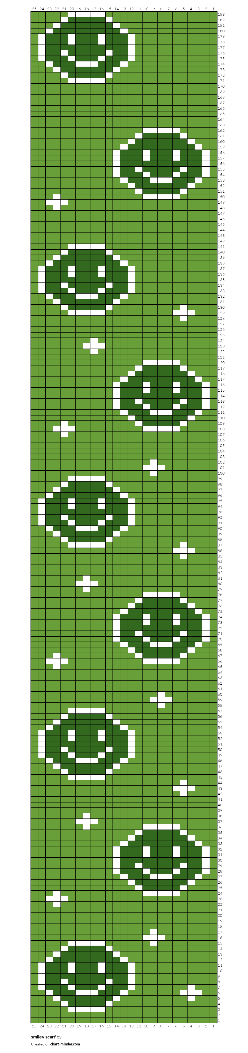 smiley scarf