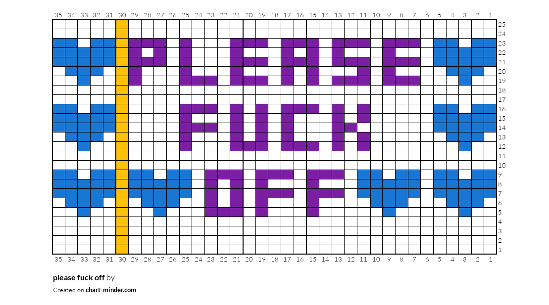 please fuck off