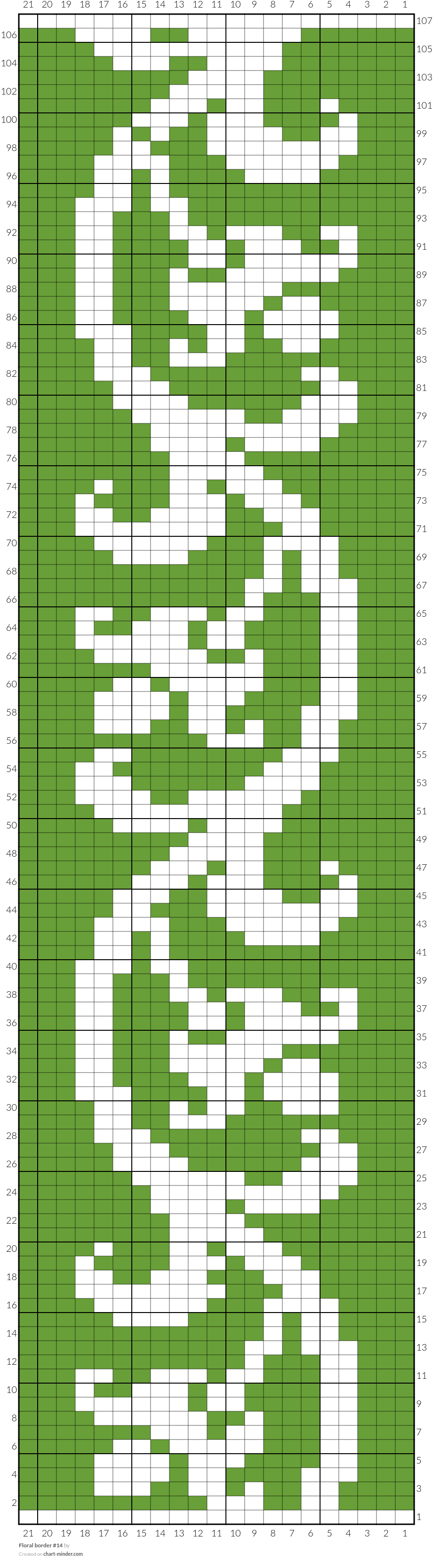 Floral border #14