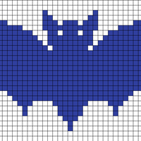 Bat wrap filet-crochet-patterns.com