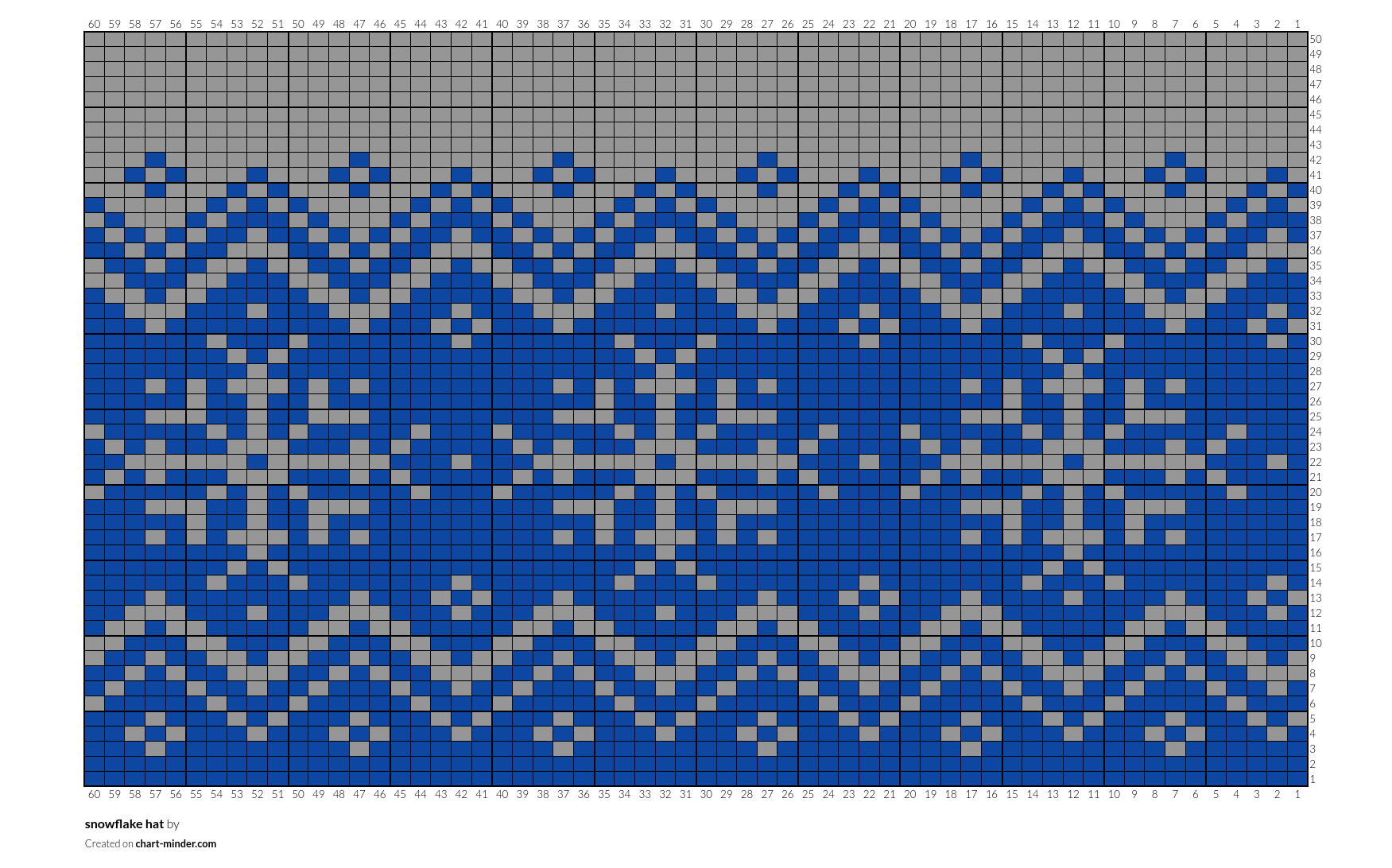 snowflake hat
