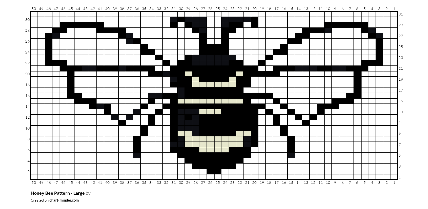 Honey Bee Pattern - Large