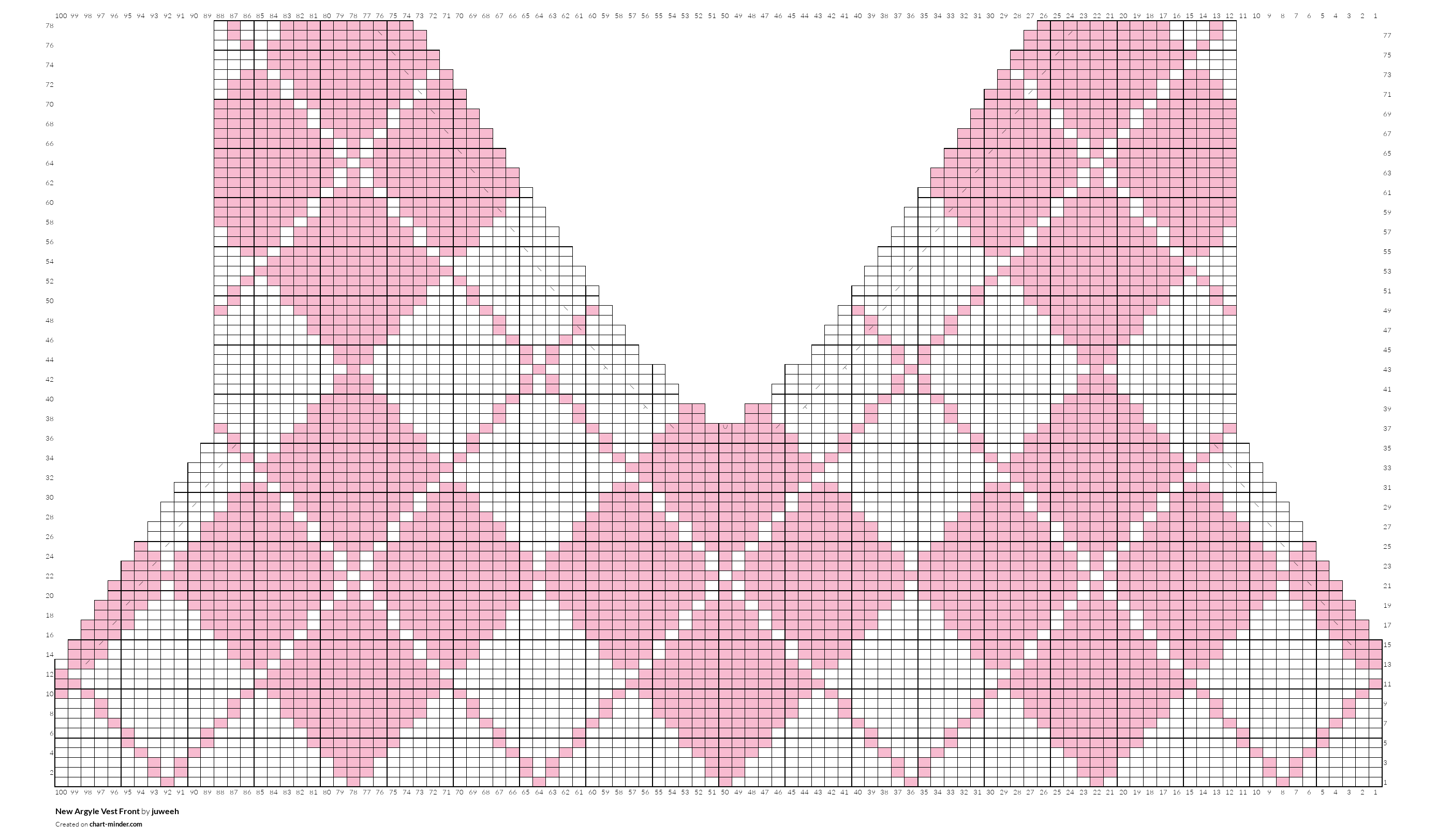 New Argyle Vest Front