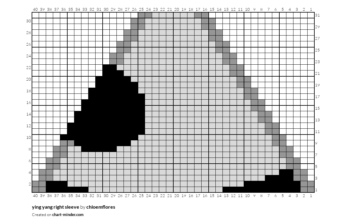 ying yang right sleeve