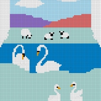 No edges, duplicate stitch- Current  Working Version