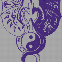 Dragon ying yang