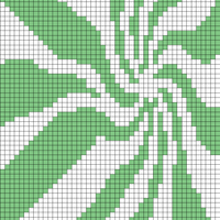 Black and white spiral background, swirling radial pattern, abstract vector illustration – Stock-Vektorgrafik.jpg