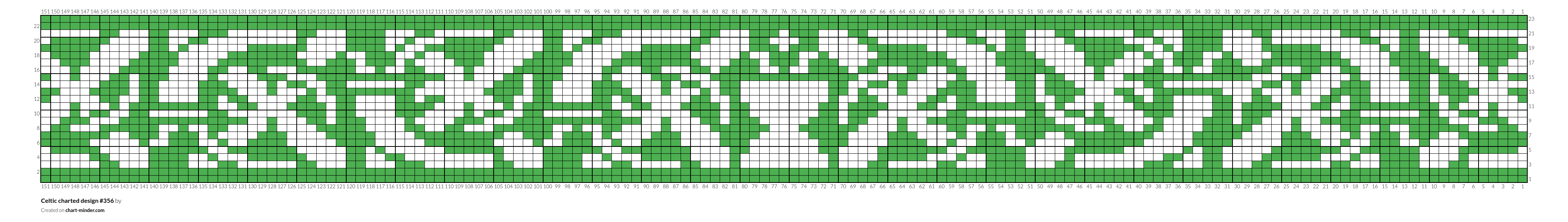 Celtic charted design #356