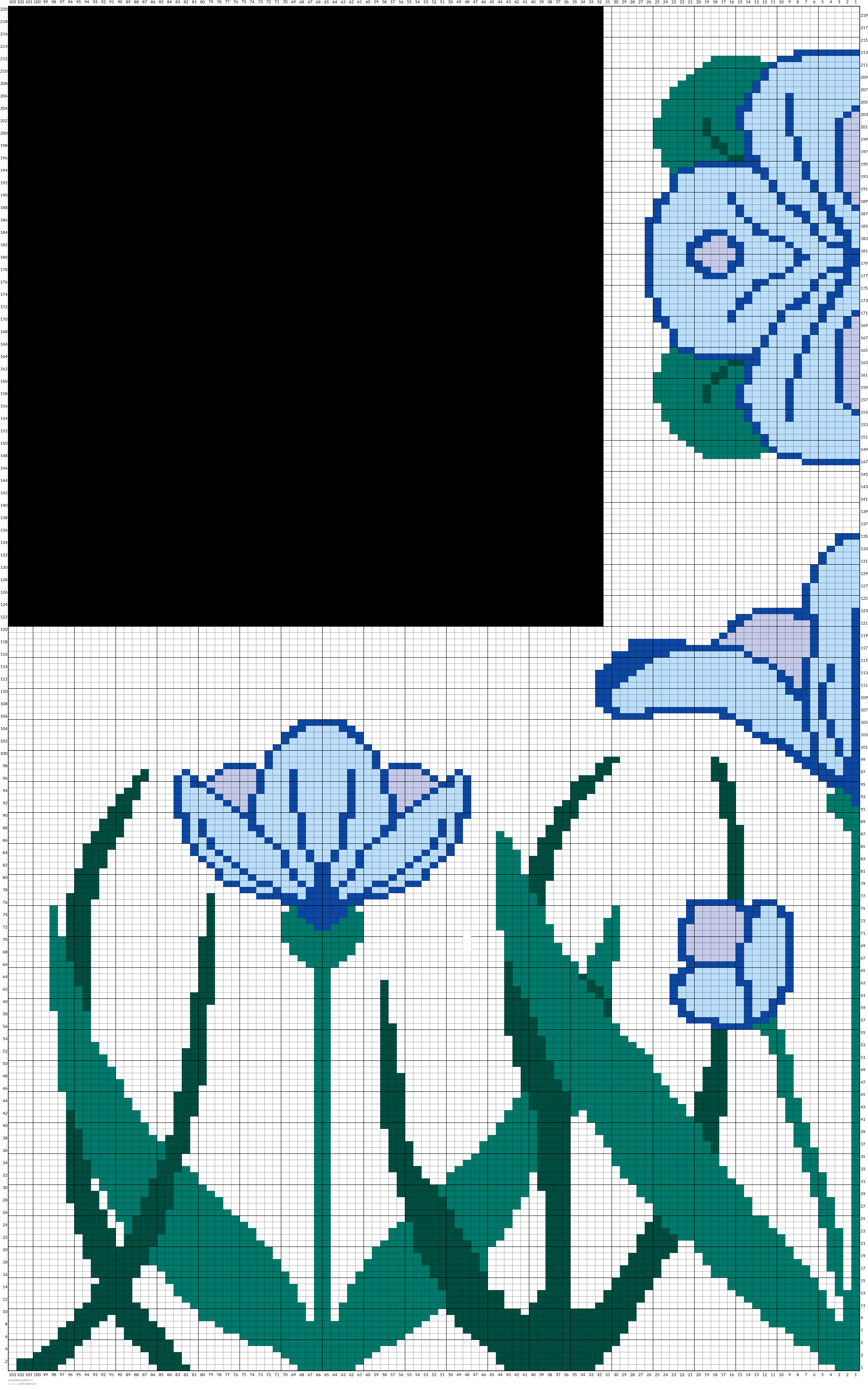actual floral pattern
