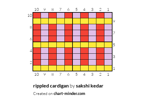 rippled cardigan 