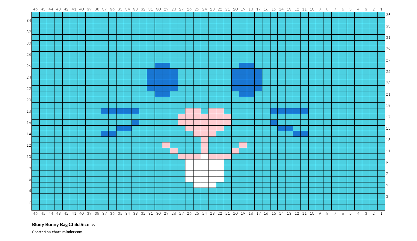 Bluey Bunny Bag Child Size