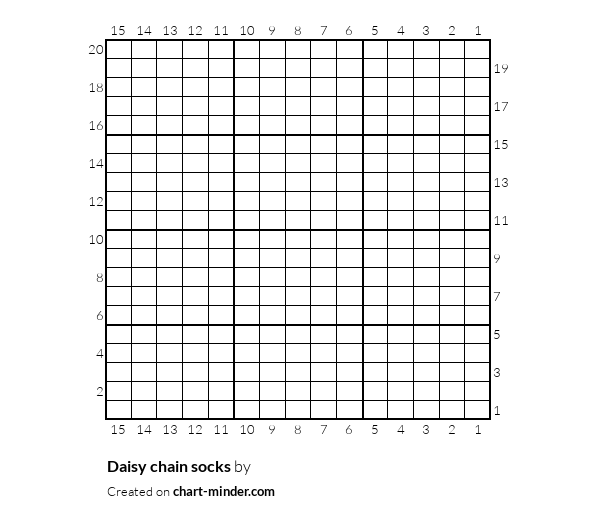 Daisy chain socks
