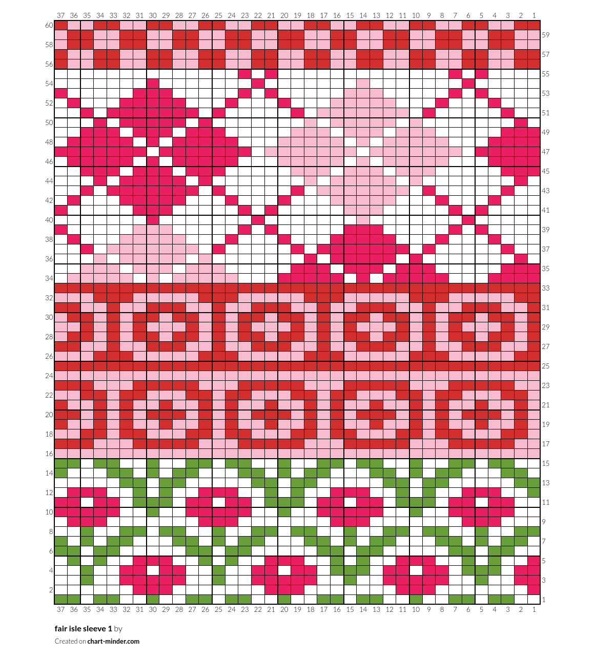 fair isle sleeve 1