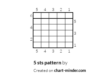 5 sts pattern